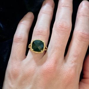 Emerald Cocktail Ring